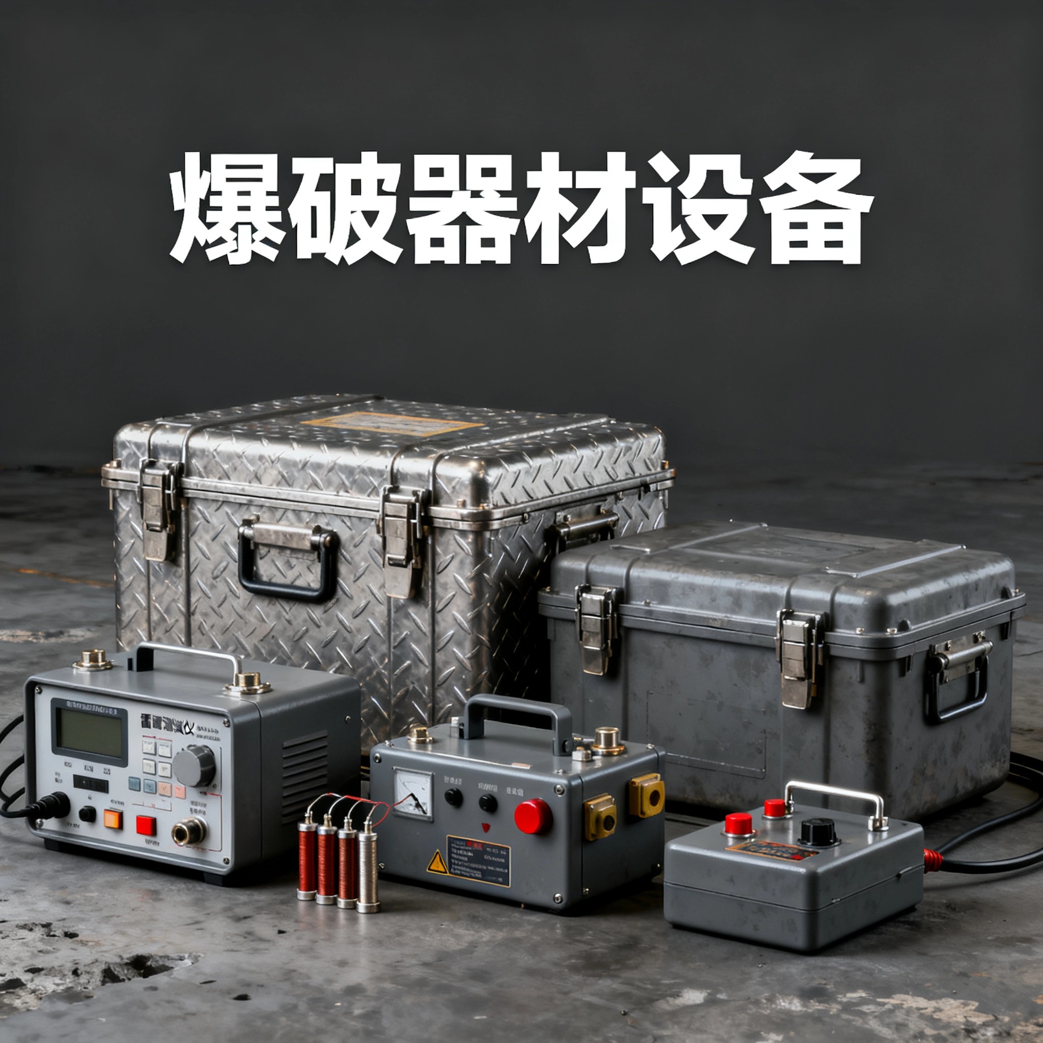 锡林浩特爆破工程师的“兵器库”：常用器材一册通